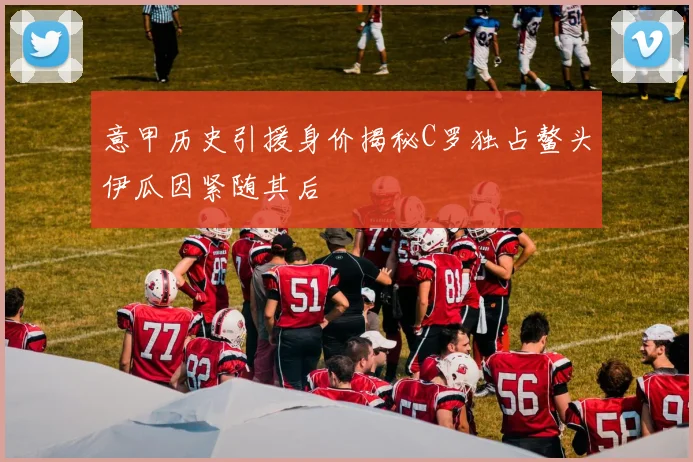 意甲历史引援身价揭秘C罗独占鳌头伊瓜因紧随其后
